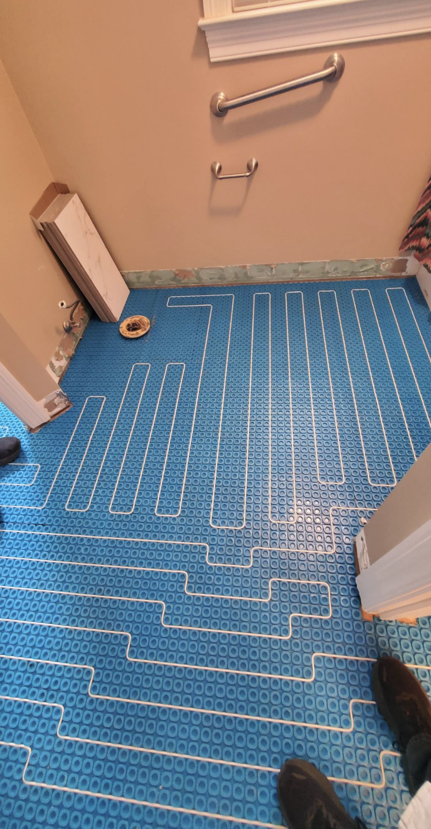 Heated Floor Wiring
