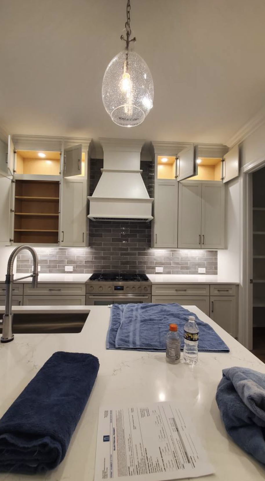 Kitchen Lighting Installation